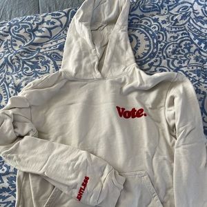 VOTE talentless sweatshirt